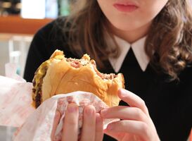Normal_teenager-girl-eating-a-hamburger-and-fries-for-lun-2022-11-15-16-54-13-utc__1_
